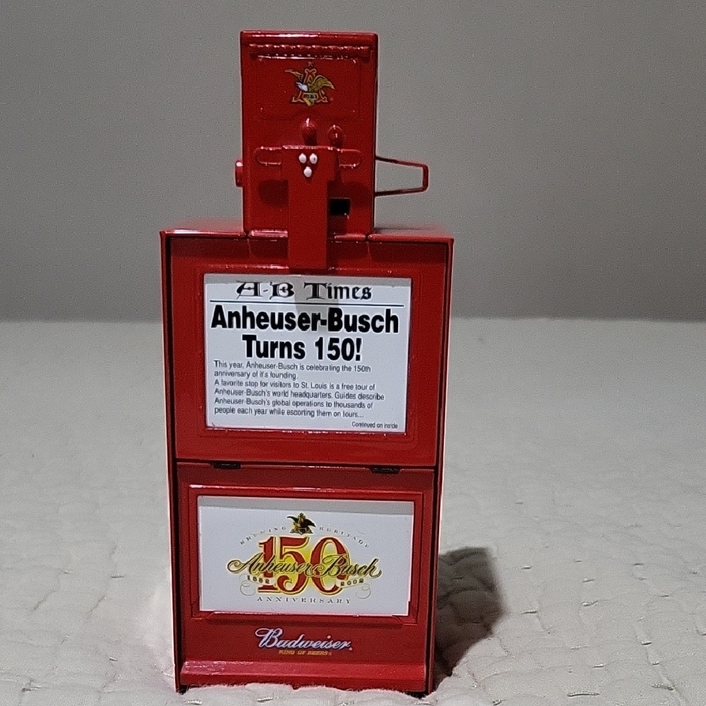 Liberty Classics Anheuser- Bush‎ Budweiser 150th Anniversary Coin Bank